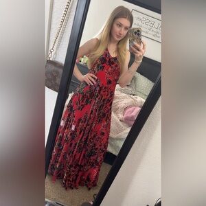 Johnny Was Velvet Dress